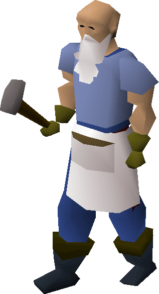 Master Smithing Tutor - Old School Runescape (317x585)