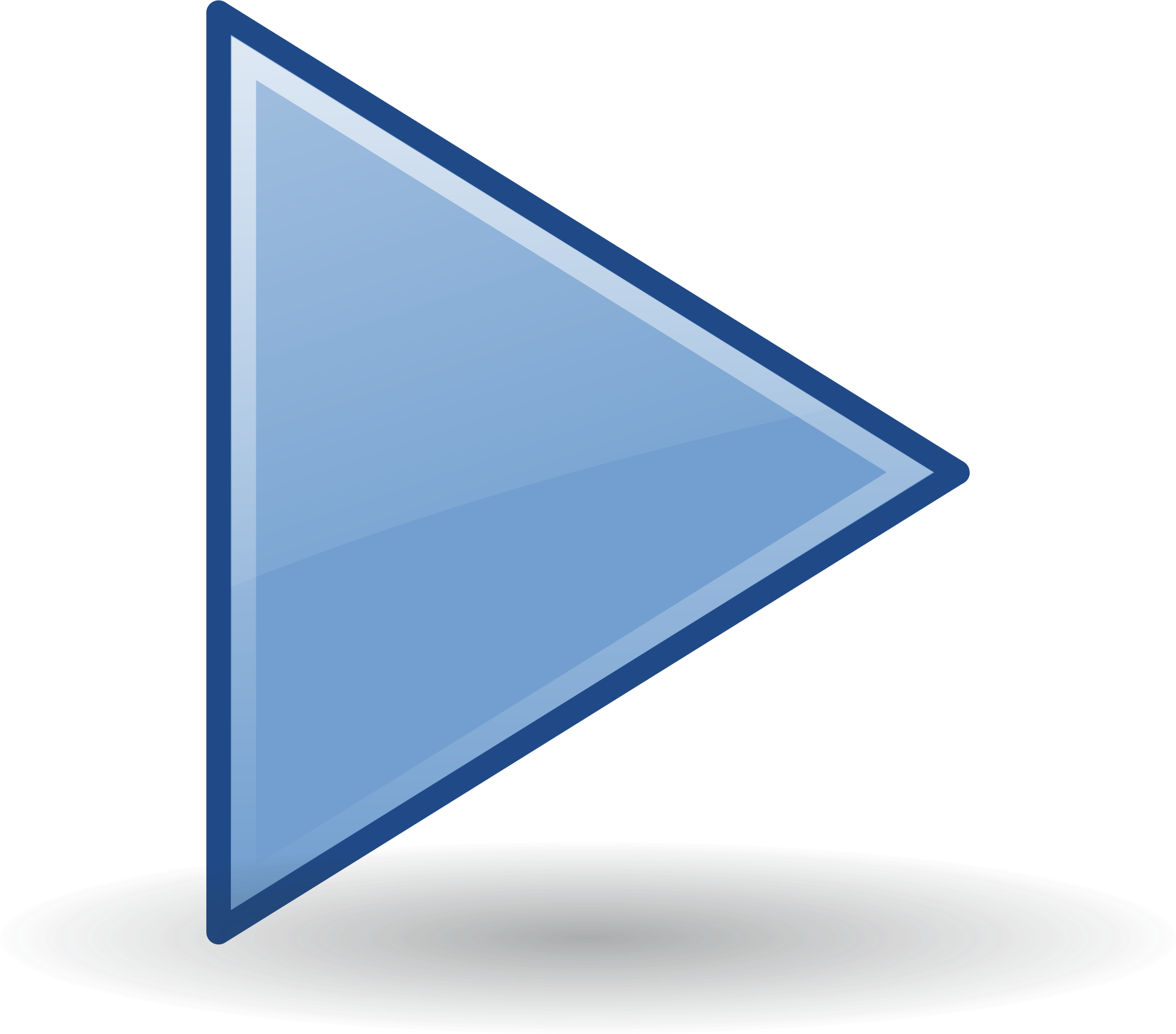 This Free Icons Png Design Of Play Png - Blue Play Icon (2400x2110)