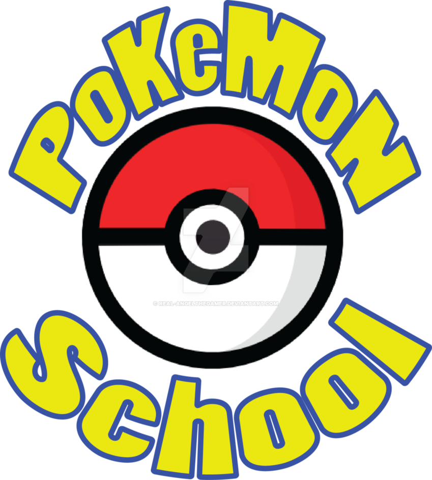 Pokemon School Logo By Real-angelthegamer - Pokemon School Logo (849x942)