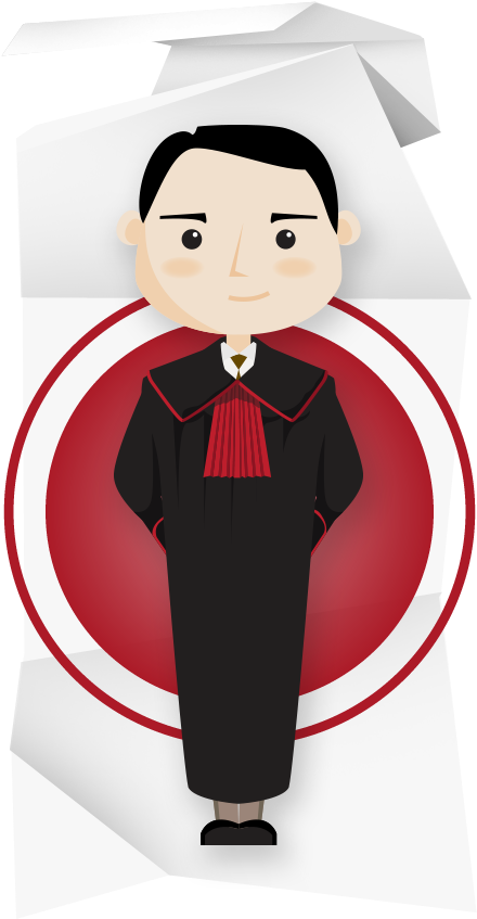 Any Activity Of The Public Prosecutor Is Subject To - Cartoon (450x860)