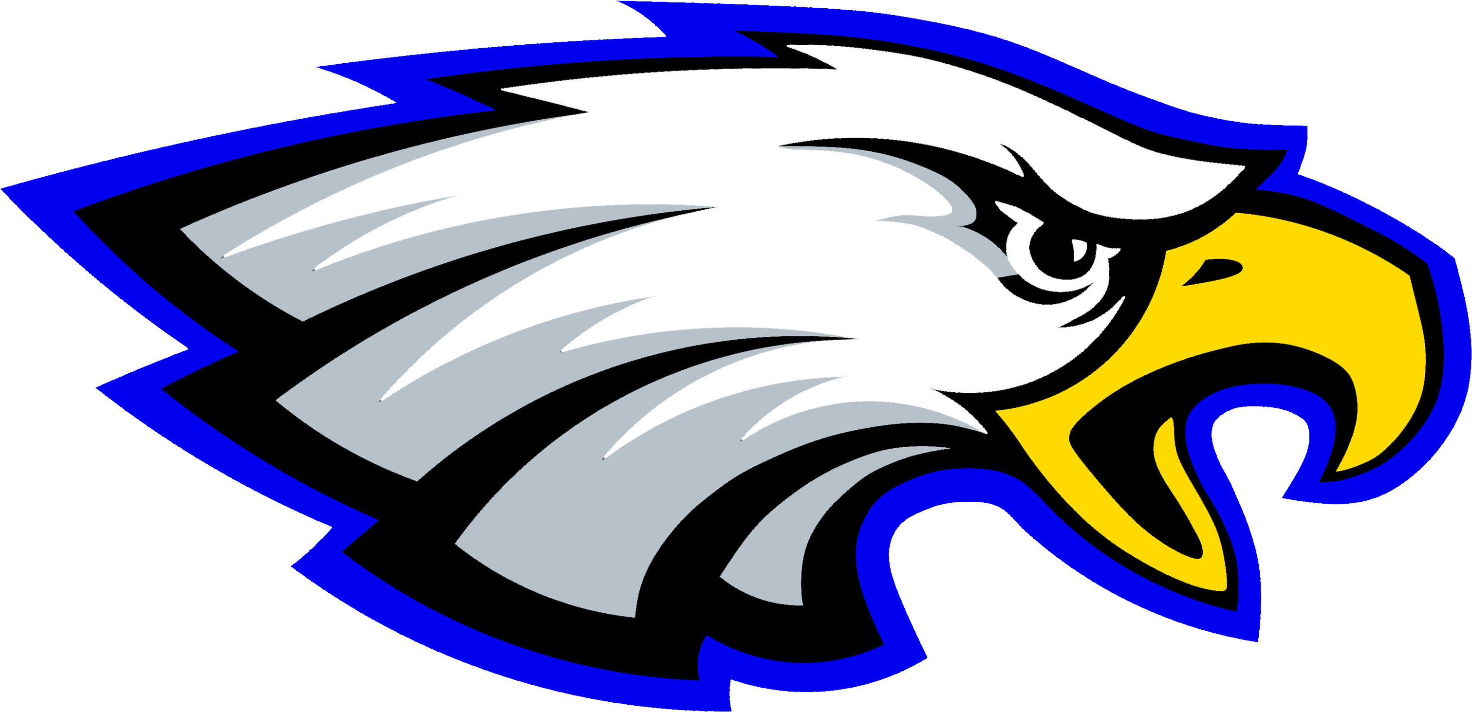 Middletown Christian Eagles - Mitchell County High School Logo (3023x1463)