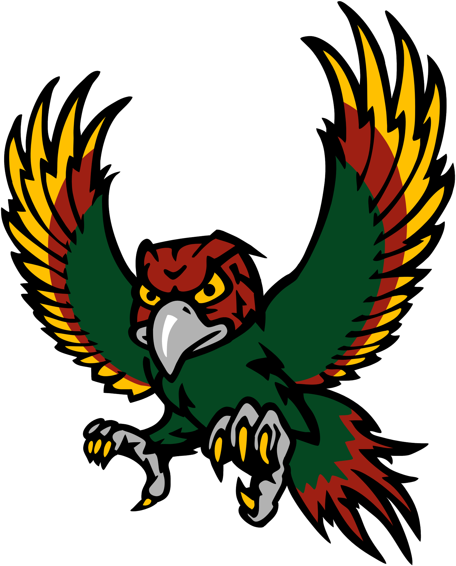 Free State High School Firebird - Free State High School Lawrence Ks (1546x1919)