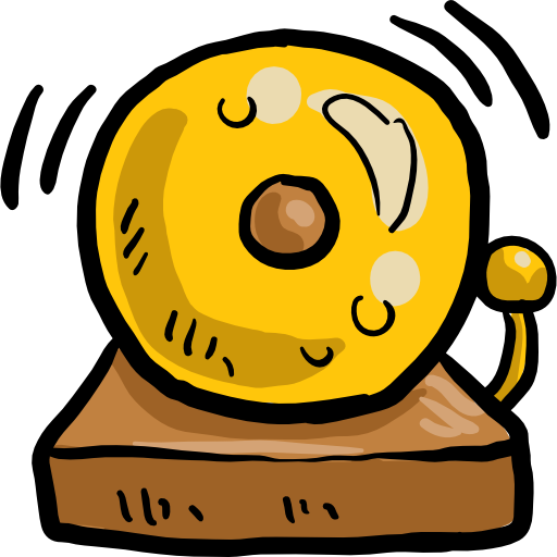 New Hours For 2018-2019 School Year - School Bell Ring Clipart (512x512)