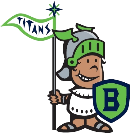 At Benefield We Believe All Students Can Learn At High - Tennessee Titans (550x544)