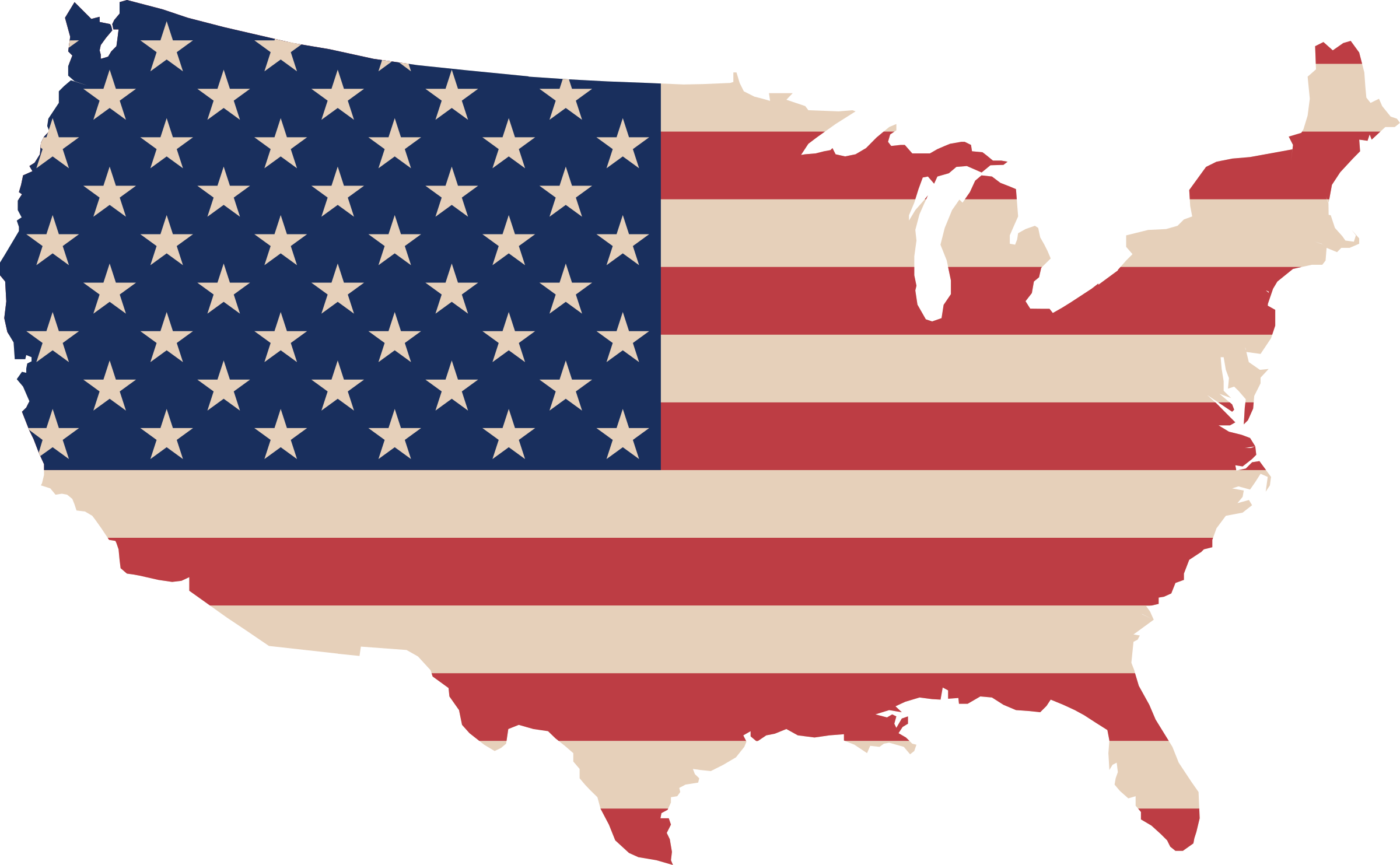 Flag Map Request Complete School U S A Usa - United States Flag Sticker (1214x750)