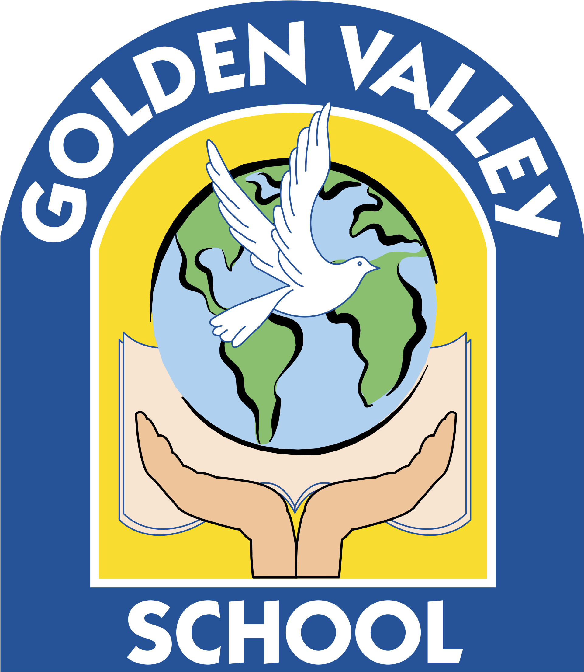 Golden Valley School Logo Png Transparent - Golden Valley School (2400x2400)