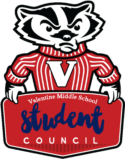 2018 Vms Student Council - Wisconsin Bucky Badger Logo (483x600)