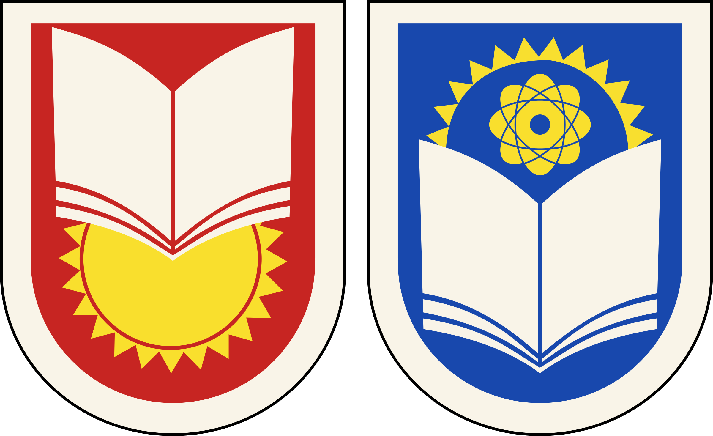 Clipart - School Emblems (2400x1467)