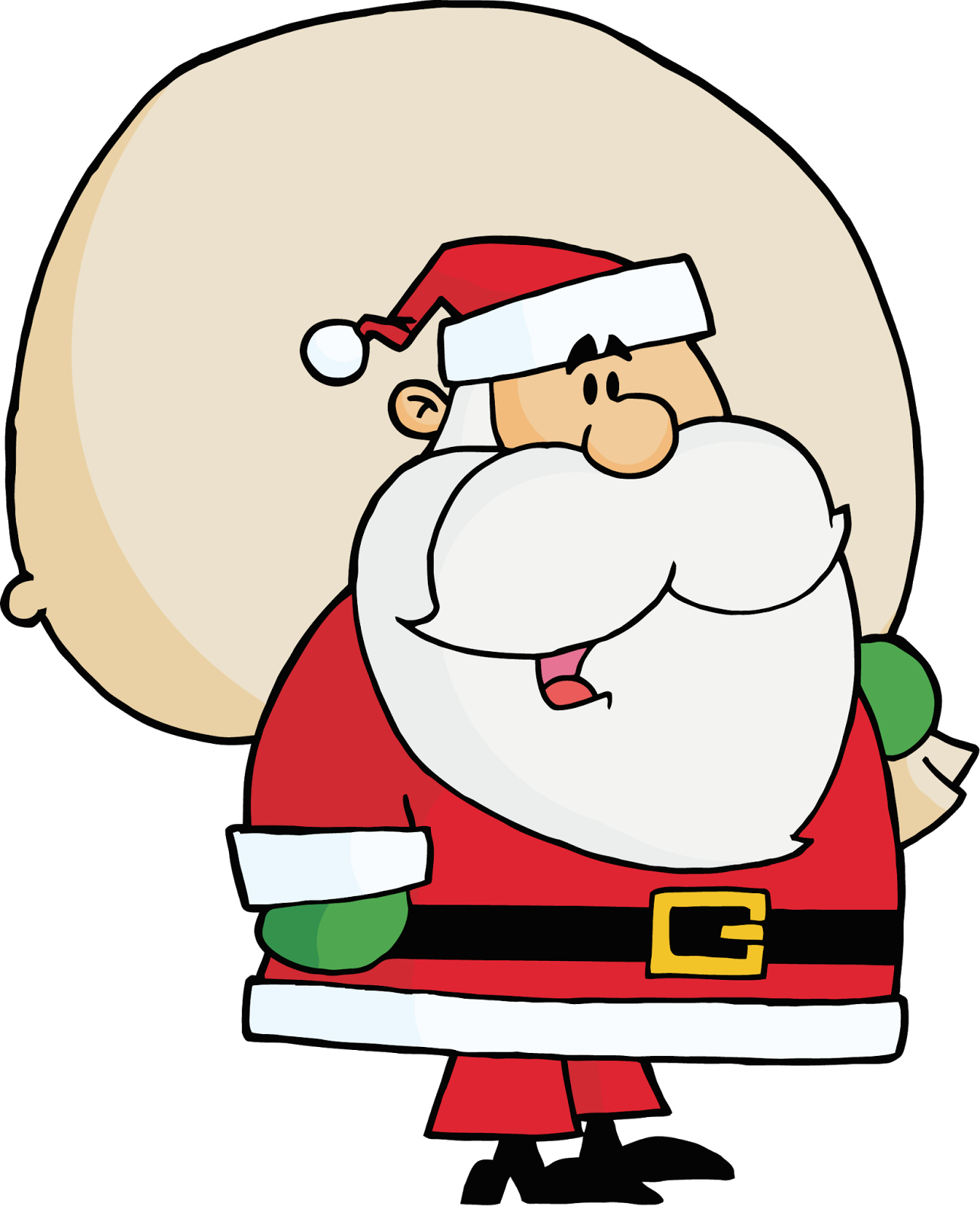 Santa Claus Royalty-free Clip Art - Santa Claus Royalty-free Clip Art (1301x1600)