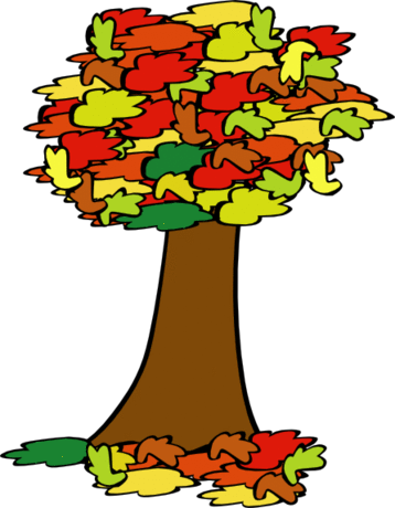 Teachers Pay Teachers Link Up - Animated Fall Clip Art (358x460)
