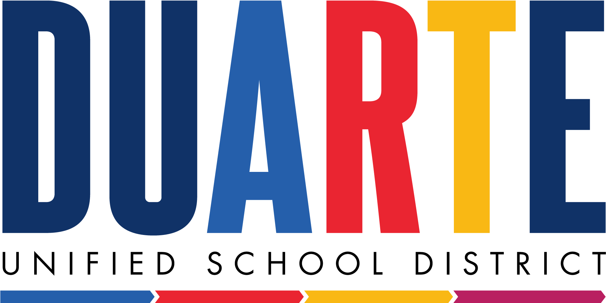 Duarte Unified School District - Duarte Unified Logo (2084x1154)
