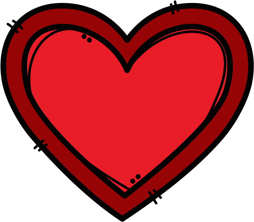 Jackie & Kylene - Heart Clip Art Transparent (1017x907)