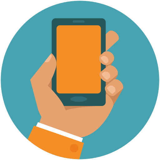 Refurbished Phone Loss - Using Phone Icon Png (512x512)