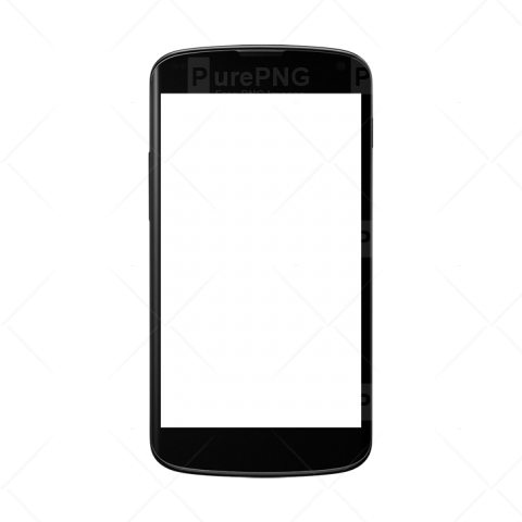 Black Android Smartphone Clipart Png Image - Smartphone Clipart (480x480)