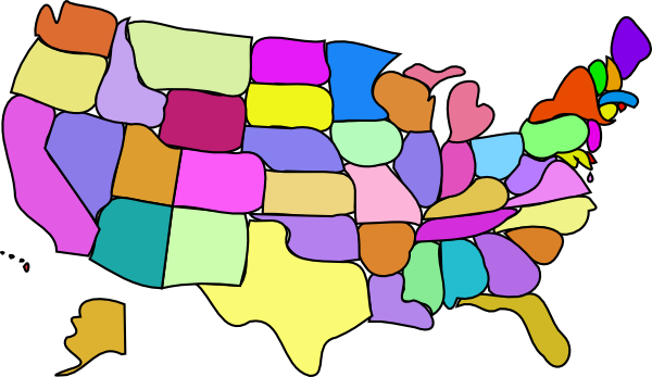 Usa Map With State And Capital Names (600x347)