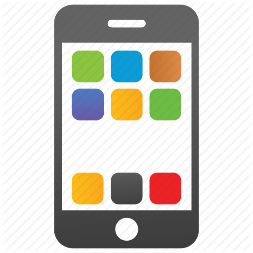 Mobile Phone Cell Icon - Cell Phone Icon Color (512x512)