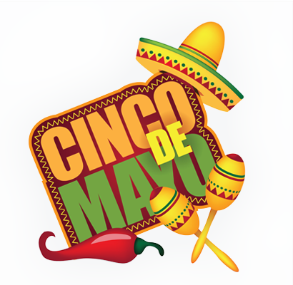 Cinco De Mayo Logo - Cinco De Mayo Logo (410x400)