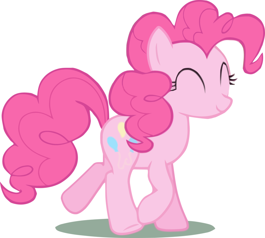 Pie Throwing Cliparts - My Little Pony Walk (900x808)