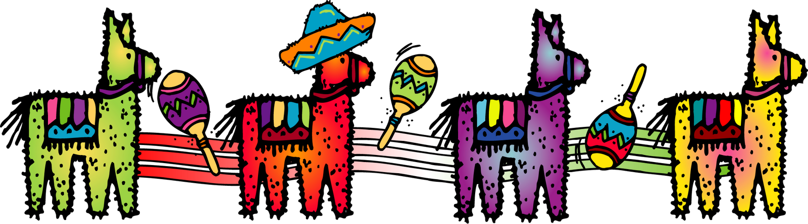 We Are Counting Down To The Big Day On Friday To Celebrate - Cinco De Mayo Borders (1600x445)