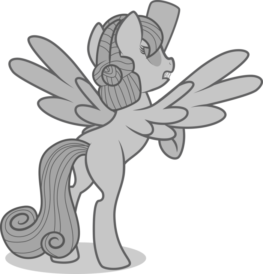 Images For Weeping Angel Outline - Fairy (877x912)