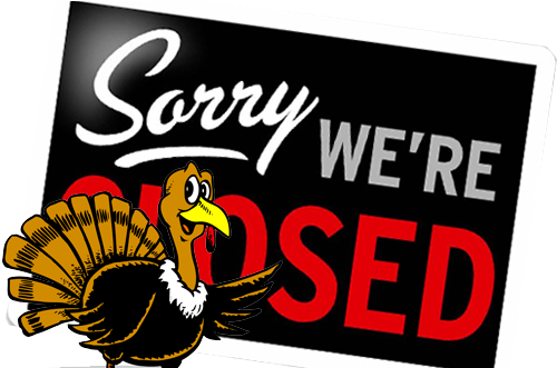 Closed For Thanksgiving Break - Sorry We Re Closed Sign (570x330)