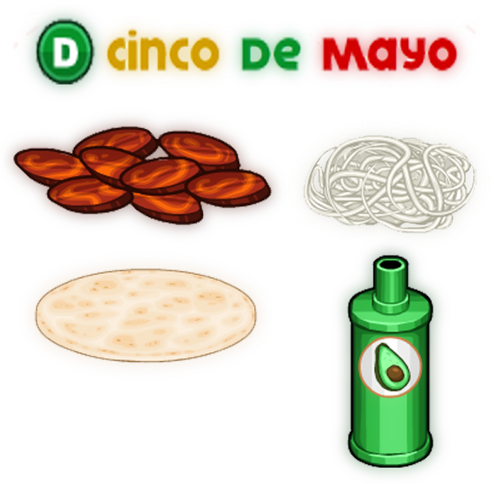 Cinco De Mayo By Mokamizore97 - Papa's Cheeseria Cinco De Mayo (700x700)