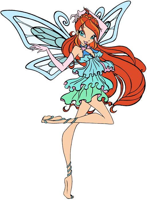 Winx Club Blum Clipart (513x697)