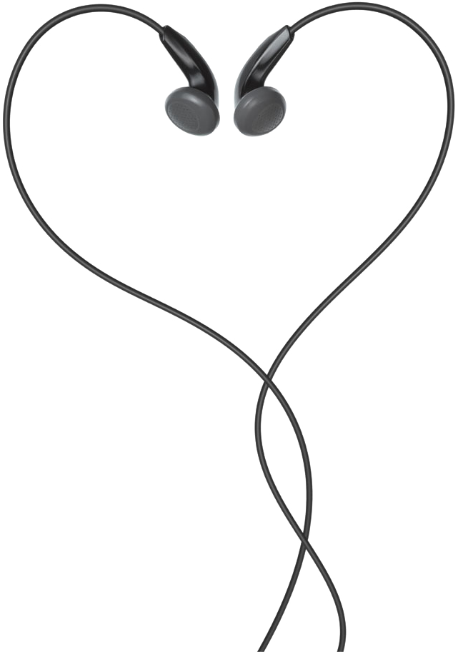 Headphones Apple Earbuds Heart Clip Art - Headphones Apple Earbuds Heart Clip Art (820x1000)