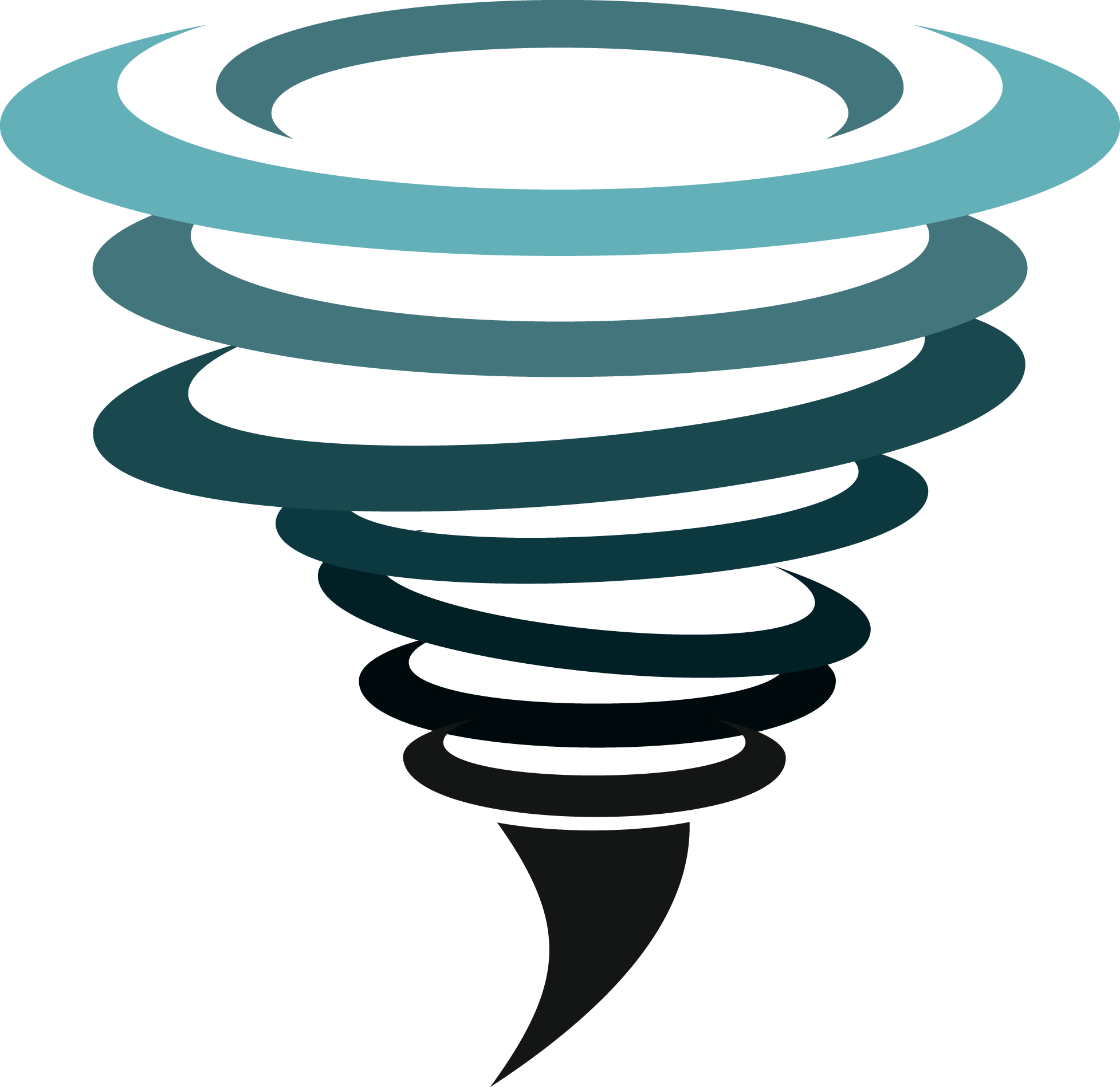 Tornado Tropical Cyclone Illustration - Tornado Icon (1955x1898)