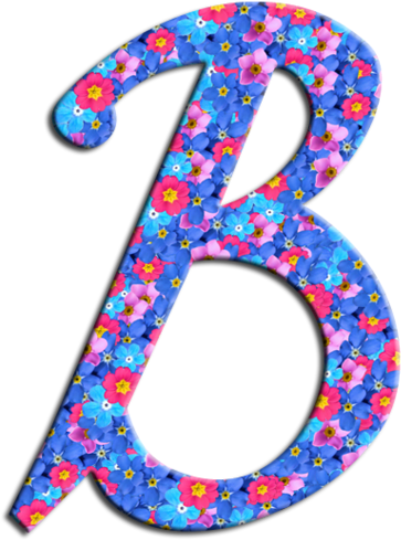 B Alphabet Soup, Havaianas, Initials, Decoupage, Clip - B Alphabet Soup, Havaianas, Initials, Decoupage, Clip (374x500)