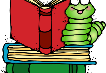 Bookworm Clipart Story Book Reading - Bookworm Clipart Story Book Reading (450x300)
