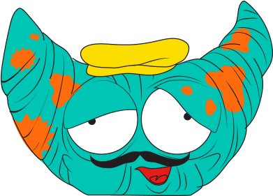 The Grossery Gang Exclusive Series 1 152 Le Crusty - The Grossery Gang Exclusive Series 1 152 Le Crusty (400x400)