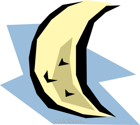 Moon Royalty Free Vector Clip Art Illustration - Moon Royalty Free Vector Clip Art Illustration (480x429)