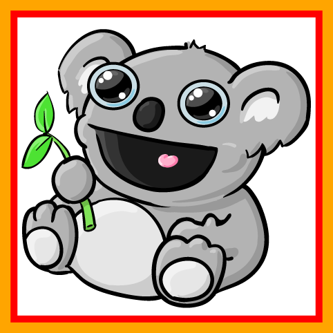 Koala Bear Clipart Tumblr Transparent - Koala Bear Clipart Tumblr Transparent (482x482)