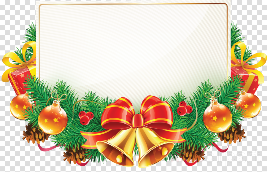 Christmas Frame High Resolution Clipart Christmas Graphics - Christmas Frame High Resolution Clipart Christmas Graphics (900x580)