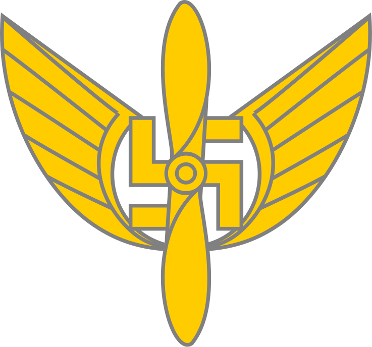 Suomen Ilmavoimien Lentosotakoulun Joukko-osastotunnus - Suomen Ilmavoimien Lentosotakoulun Joukko-osastotunnus (737x688)