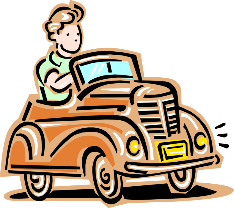 Automobile Royalty Free Vector Clip Art Illustration - Automobile Royalty Free Vector Clip Art Illustration (787x700)
