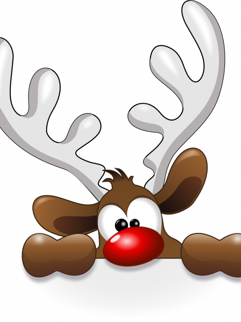 Free Reindeer Clipart Reindeer Santa Claus Clip Art - Free Reindeer Clipart Reindeer Santa Claus Clip Art (768x1024)