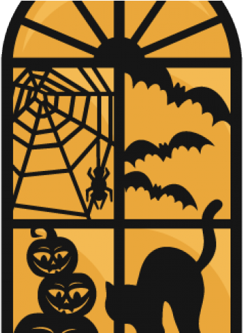 Window Clipart Spooky - Window Clipart Spooky (640x480)