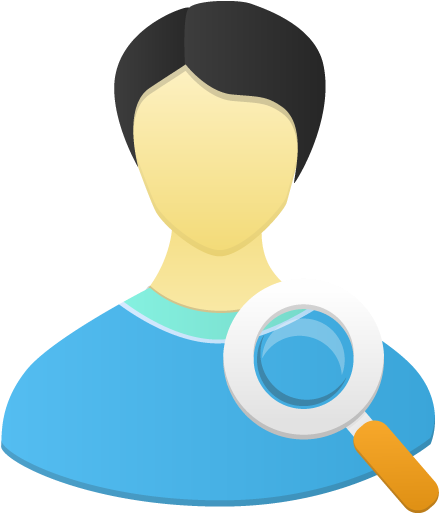 Search Male User Icon - Search Male User Icon (512x512)