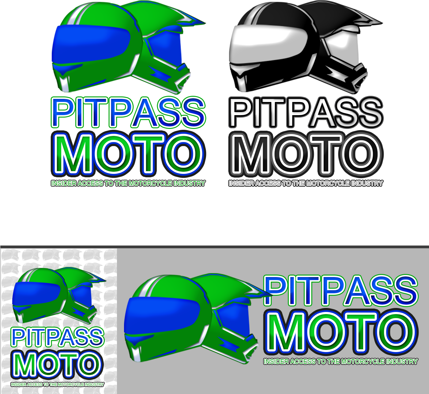 Logo Design By Zen Designz For Pit Pass Media Group - Logo Design By Zen Designz For Pit Pass Media Group (1400x1400)