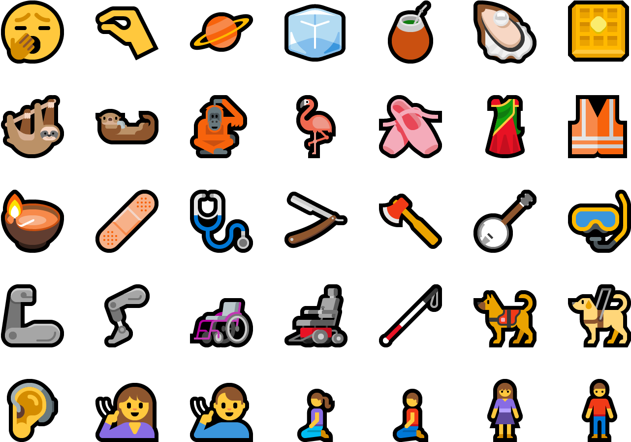 Including Waffle, Guide Dog, Yawning, Sloth - Including Waffle, Guide Dog, Yawning, Sloth (1344x960)