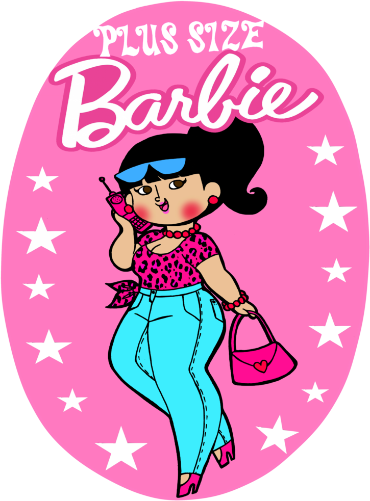 Plus Size Barbie By The Tiny Hobo - Plus Size Barbie By The Tiny Hobo (781x1024)