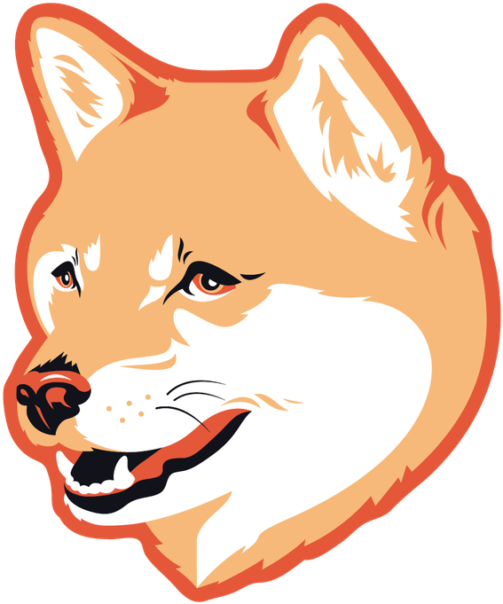 Shibe Drawing Big Fluffy Dog - Shibe Drawing Big Fluffy Dog (820x820)