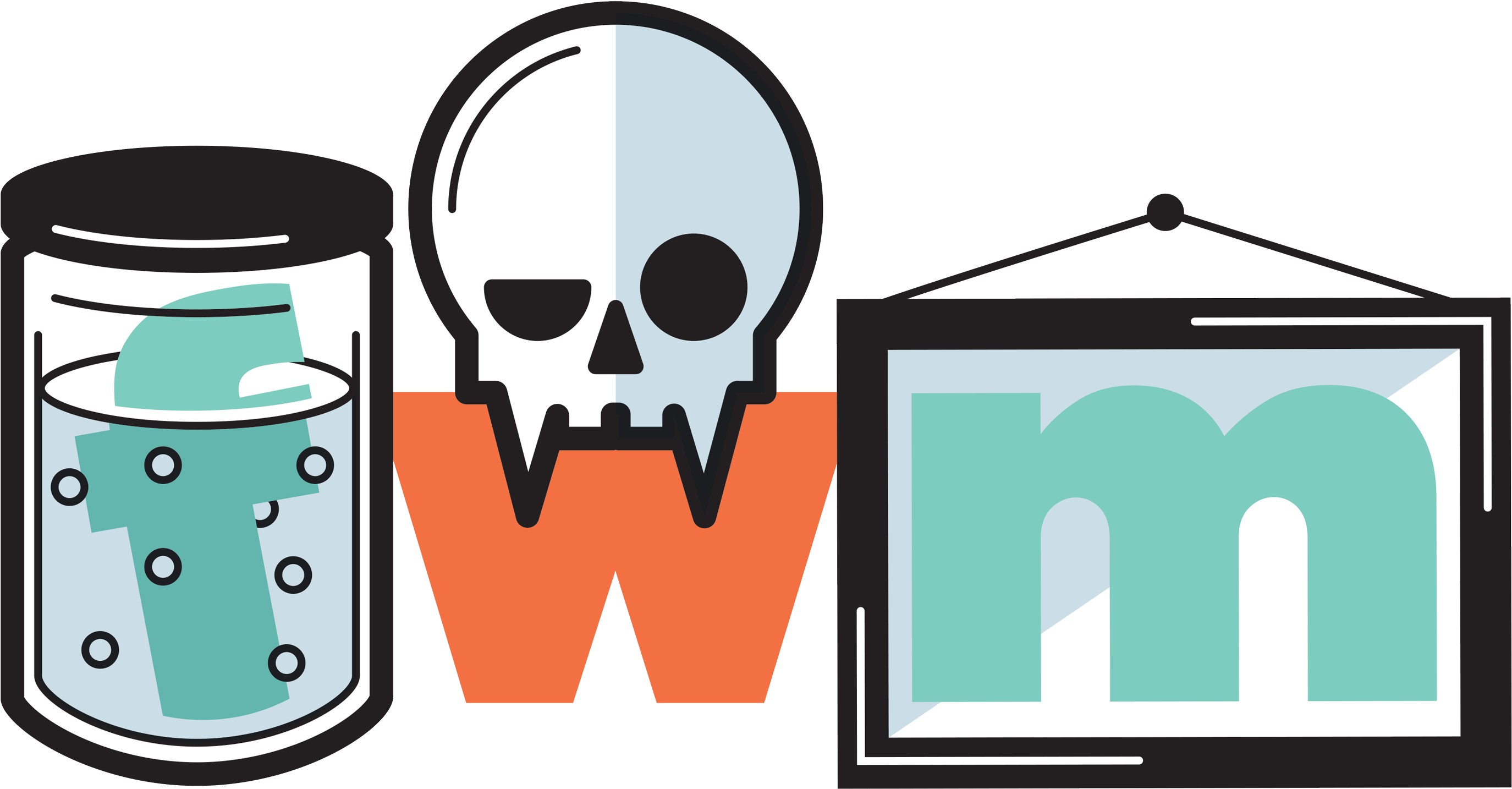 Effing Weird Museums By Emily Morman - Effing Weird Museums By Emily Morman (3000x3000)