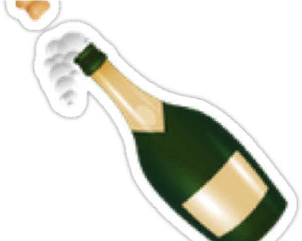 Champagne Clipart Emoji - Champagne Clipart Emoji (640x480)