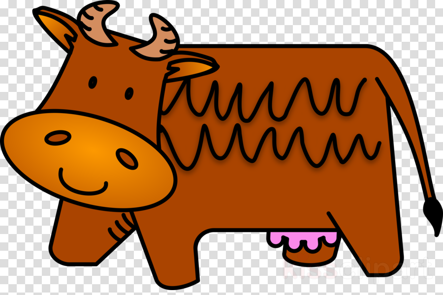 Brown Cow Clipart Texas Longhorn Clip Art - Brown Cow Clipart Texas Longhorn Clip Art (900x600)