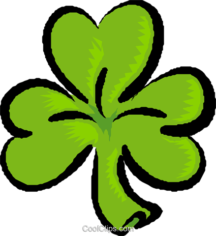 Patrick's Day Royalty Free Vector Clip Art Illustration - Patrick's Day Royalty Free Vector Clip Art Illustration (439x480)
