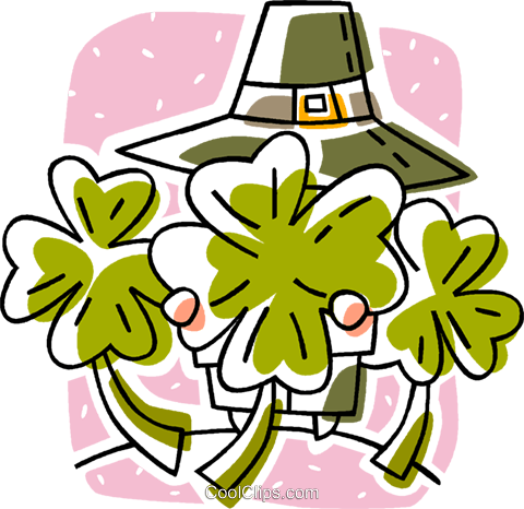 St Patrick's Day Royalty Free Vector Clip Art Illustration - St Patrick's Day Royalty Free Vector Clip Art Illustration (480x466)