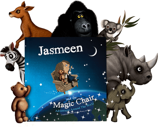 The Magic Chair Personalised Children's Book - The Magic Chair Personalised Children's Book (560x460)